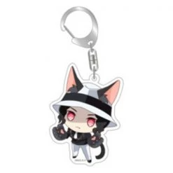 ANIPLEX OF AMERICA Demon Slayer: Muzan Kitty Keychain