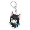 ANIPLEX OF AMERICA Demon Slayer: Muichiro Tokito Kitty Keychain