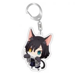 ANIPLEX OF AMERICA Demon Slayer: Obanai Iguro Kitty Keychain