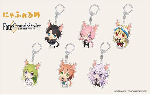 ANIPLEX OF AMERICA Romani Kitty Fate/Grand Order Absolute Demonic Front: Babylonia Keychain - Image 2