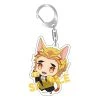ANIPLEX OF AMERICA Demon Slayer: Senjuro Rengoku Kitty Keychain