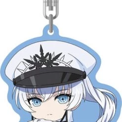 GOOD SMILE Weiss Schnee Nightmare Side RWBY Ice Queendom Nendoroid Plus Acrylic Keychain