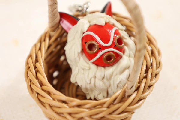 STUDIO GHIBLI San's Mask Princess Mononoke Benelic Keychain - Image 3