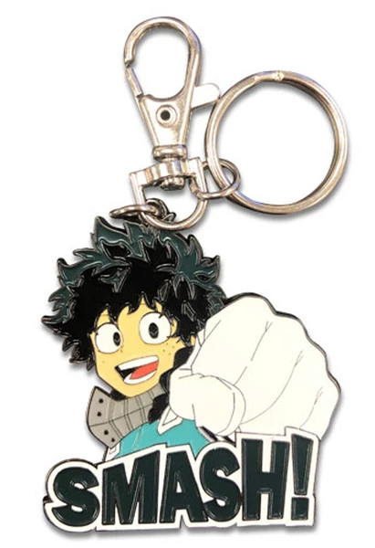 GREAT EASTERN Izuku Midoriya SMASH! My Hero Academia Metal Keychain