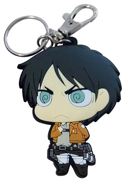 GREAT EASTERN Eren Yeager Dedicate Stance Attack On Titan PVC Keychain