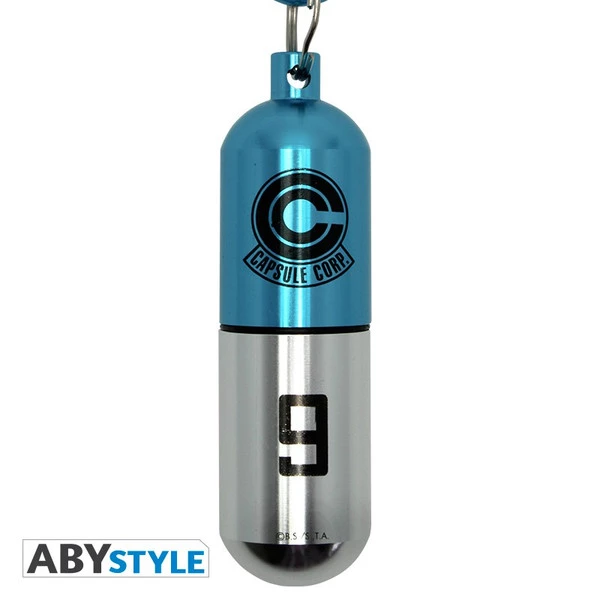 ABYSSE Blue Capsule Corp Dragon Ball Z 3D Keychain - Image 3
