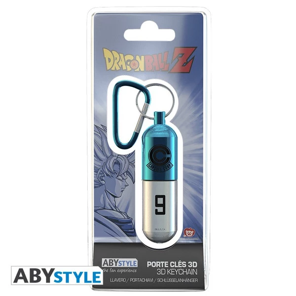 ABYSSE Blue Capsule Corp Dragon Ball Z 3D Keychain - Image 6