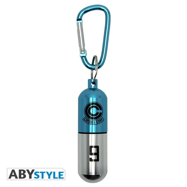 ABYSSE Blue Capsule Corp Dragon Ball Z 3D Keychain