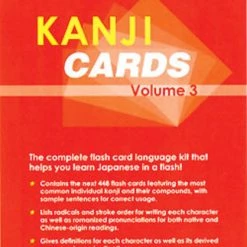 TUTTLE Kanji Cards Volume 3