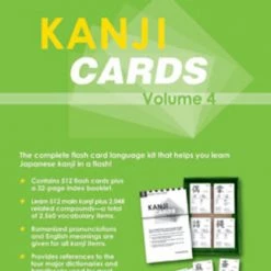 TUTTLE Kanji Cards Volume 4