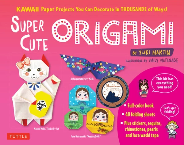 TUTTLE Super Cute Origami Kit Kawaii Paper Projects You Can Decorate In Thousands Of Ways!
