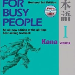 KODANSHA Japanese For Busy People Course 1 Kana Textbook (Revised 3rd Ed)