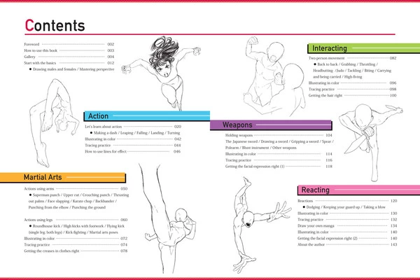 TUTTLE The Complete Guide To Drawing Action Manga - Image 2