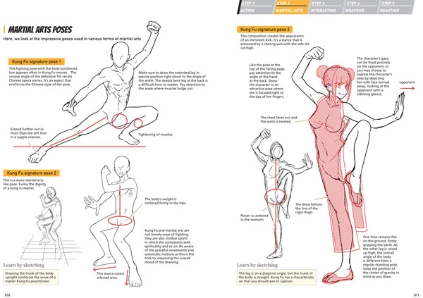 TUTTLE The Complete Guide To Drawing Action Manga - Image 4