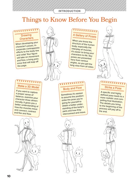 TUTTLE Learn To Draw Manga Women A Beginner's Guide - Image 4