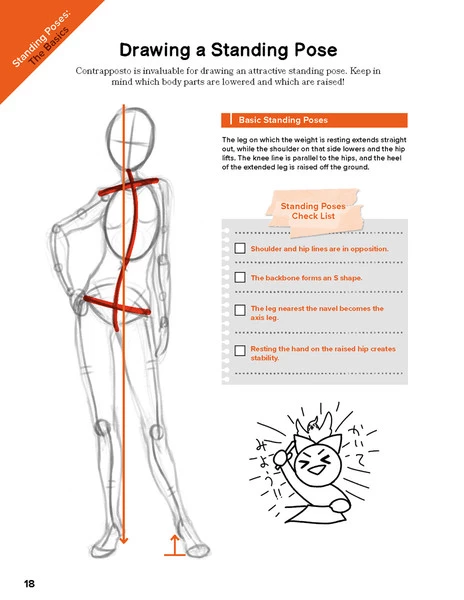 TUTTLE Learn To Draw Manga Women A Beginner's Guide - Image 6