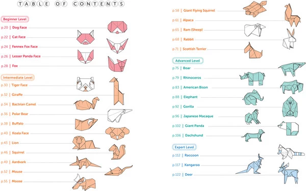 TUTTLE Realistic Origami Animals 32 Amazing Paper Models From A Japanese Master - Image 2