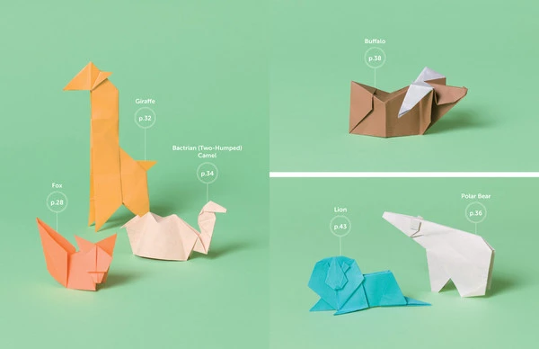 TUTTLE Realistic Origami Animals 32 Amazing Paper Models From A Japanese Master - Image 4