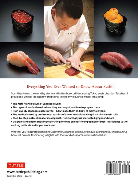 TUTTLE The Art And Science Of Sushi (Hardcover) - Image 2