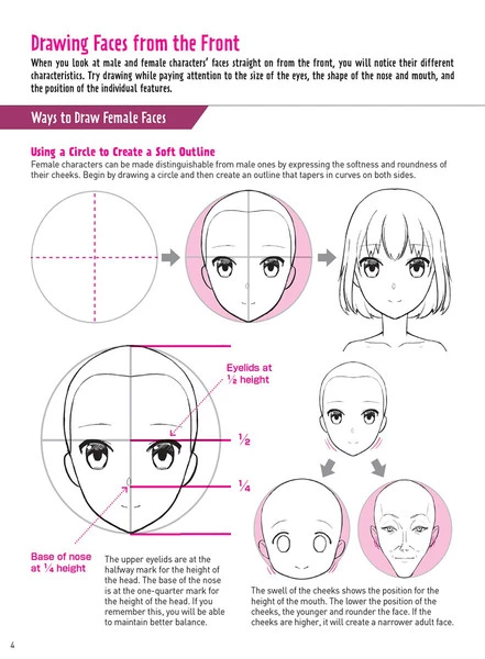 TUTTLE Drawing Manga Faces & Expressions A Step-by-step Beginner's Guide - Image 2