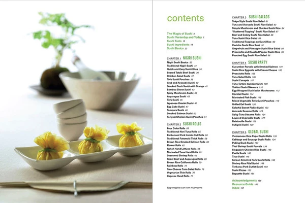 TUTTLE The Sushi Lover's Cookbook (Hardcover) - Image 3