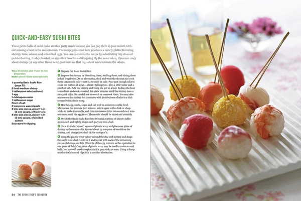 TUTTLE The Sushi Lover's Cookbook (Hardcover) - Image 6